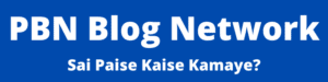 PBN Blog Network Sai Paise Kaise Kamaye?