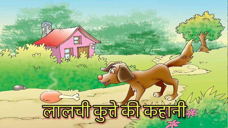 the greedy dog - short story in hindi